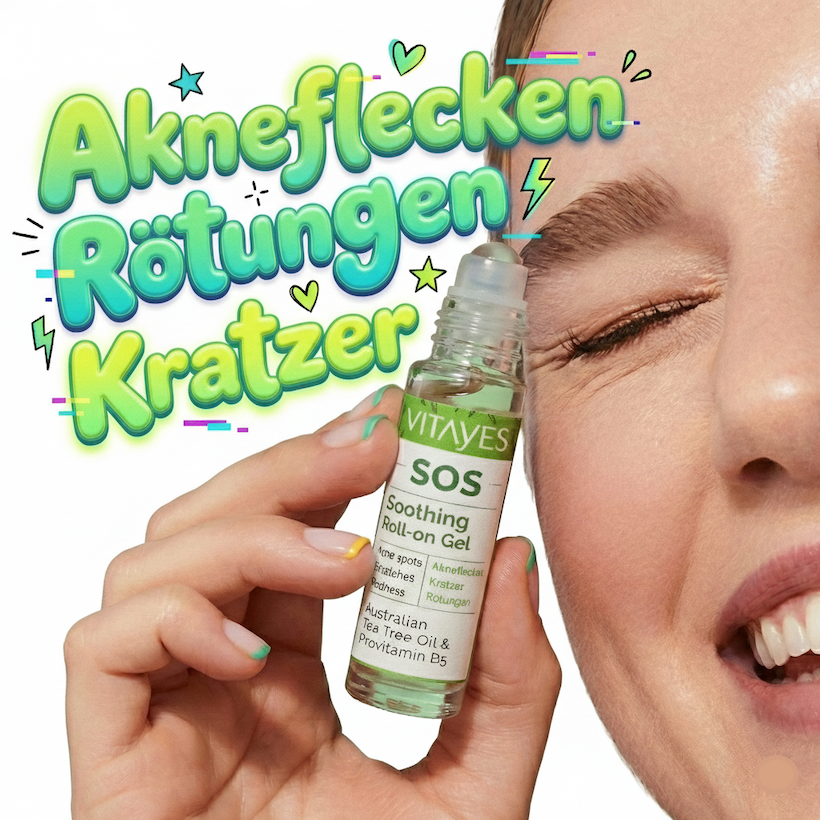 SOS Teebaumöl – Akut-Hilfe bei Pickeln, Rötungen & Hautreizungen - Vitayes Official Store - Deutschland