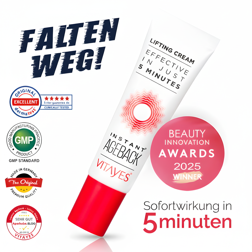 Instant Ageback™ - Lifting-Creme gegen Tränensäcke und Falten - Vitayes Official Store - Deutschland