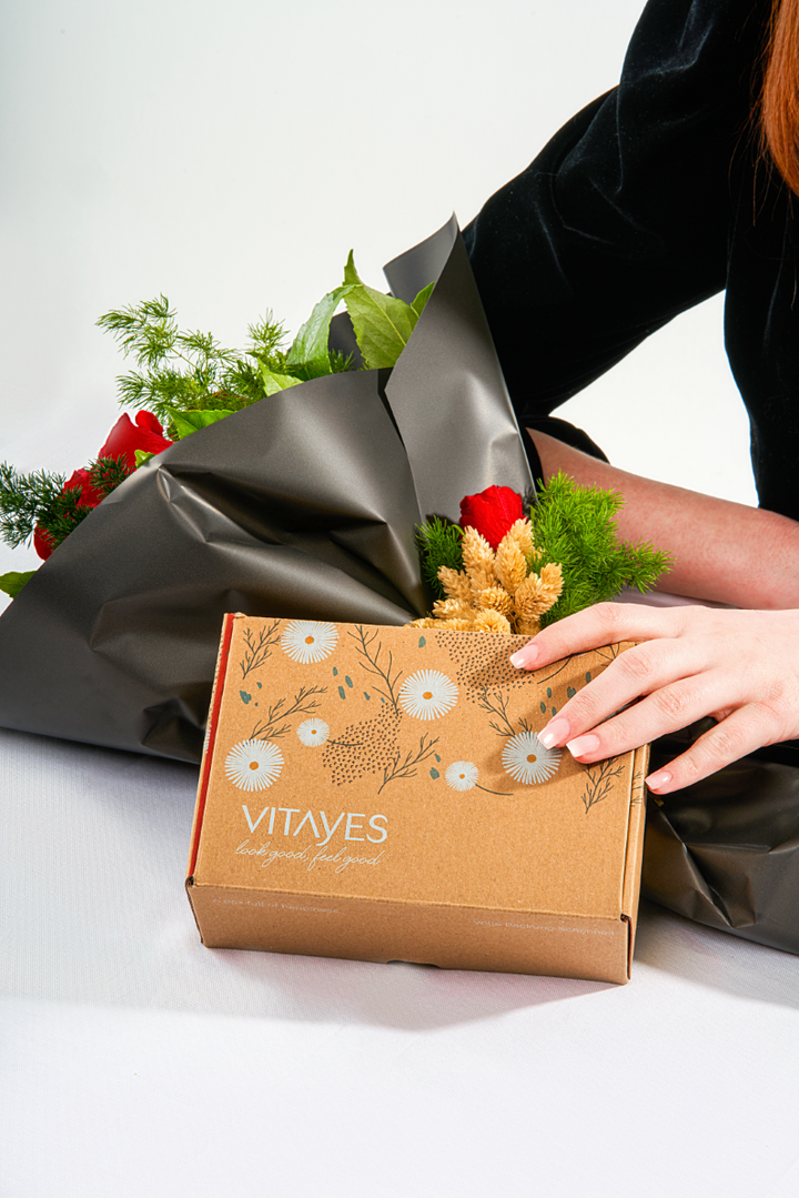 Vitayes Vorteilsbox – Perfector Augen- & C-Serum + Instant Ageback 7 ml | Anti-Aging Set für strahlende Haut - Vitayes Official Store - Deutschland