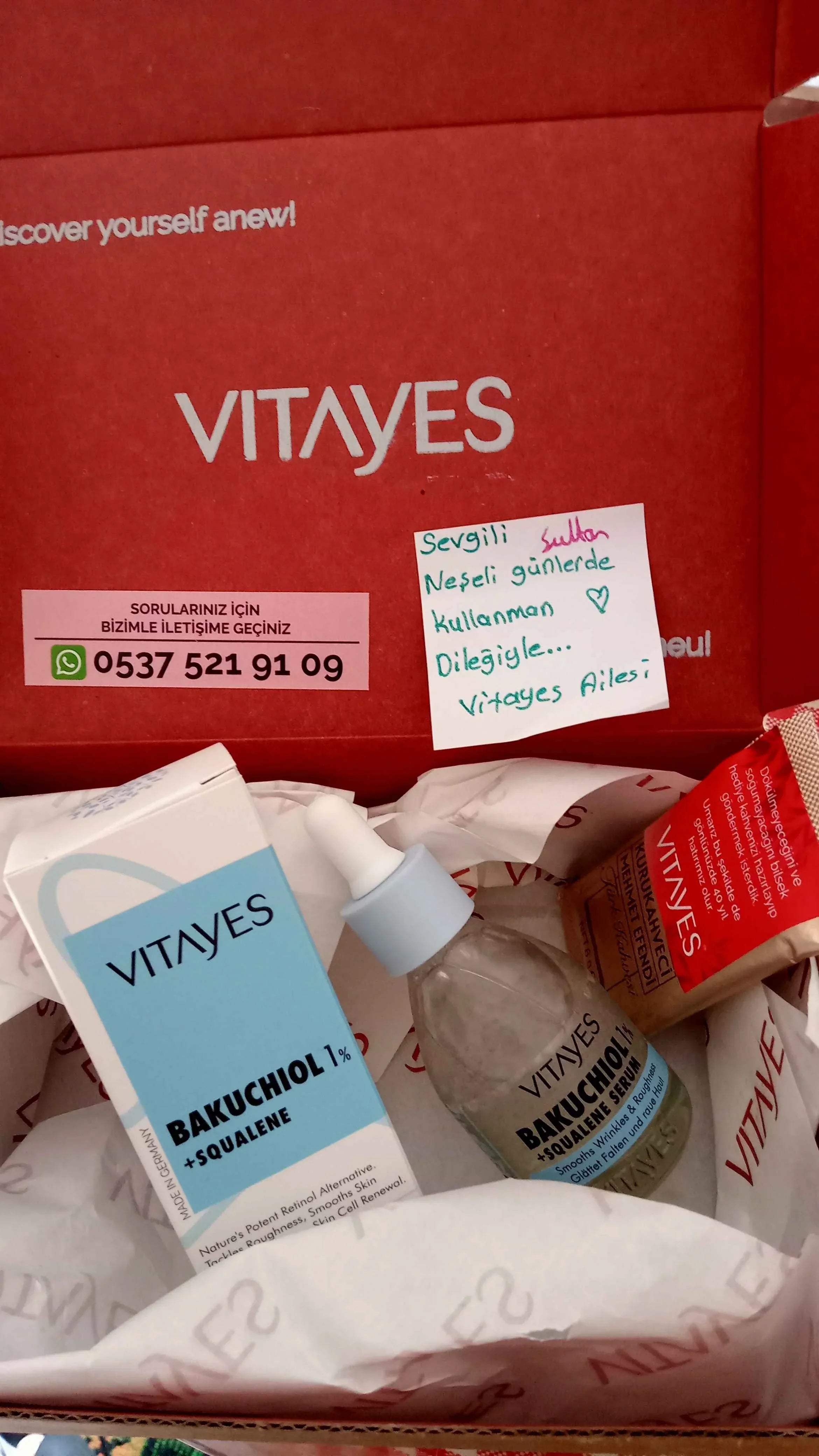 Vitayes Bakuchiol Gesichtsserum