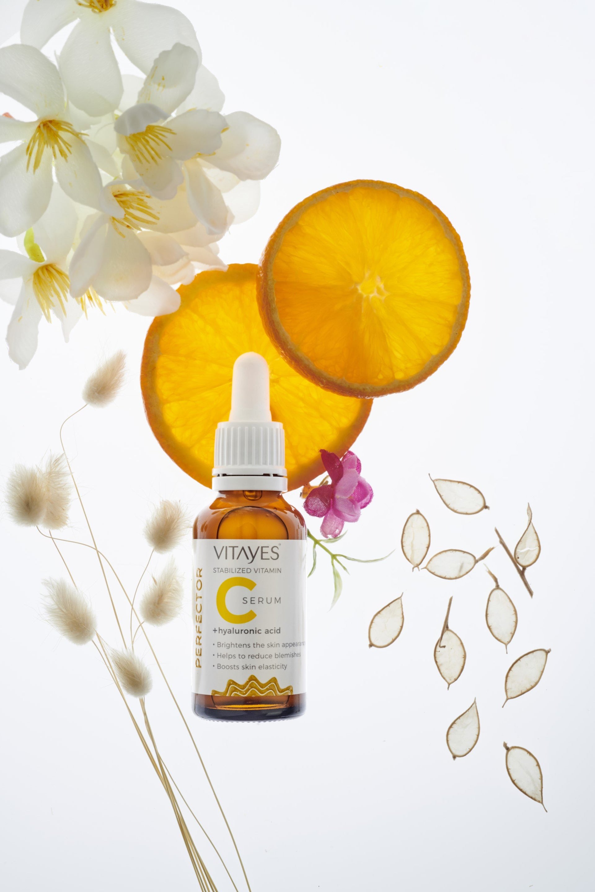 Perfector Anti-Blemish 10% Vitamin C Serum with Hyaluronic Acid - Skin Elasticity Booster